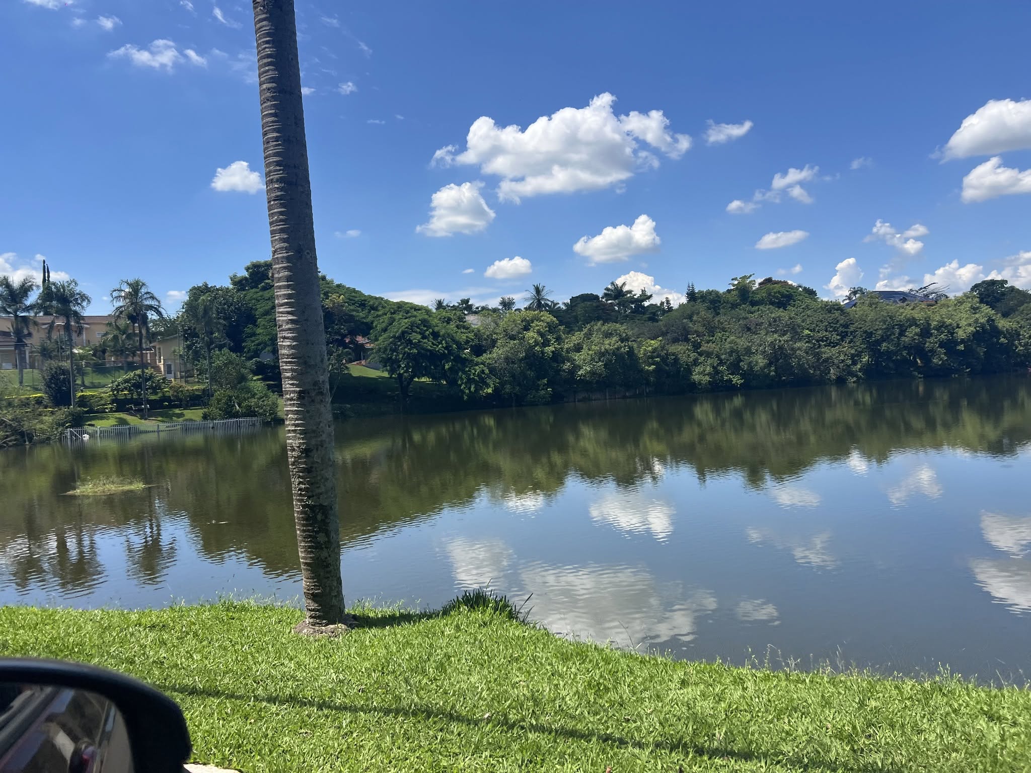 The first lake you come to in Itaici after the portão